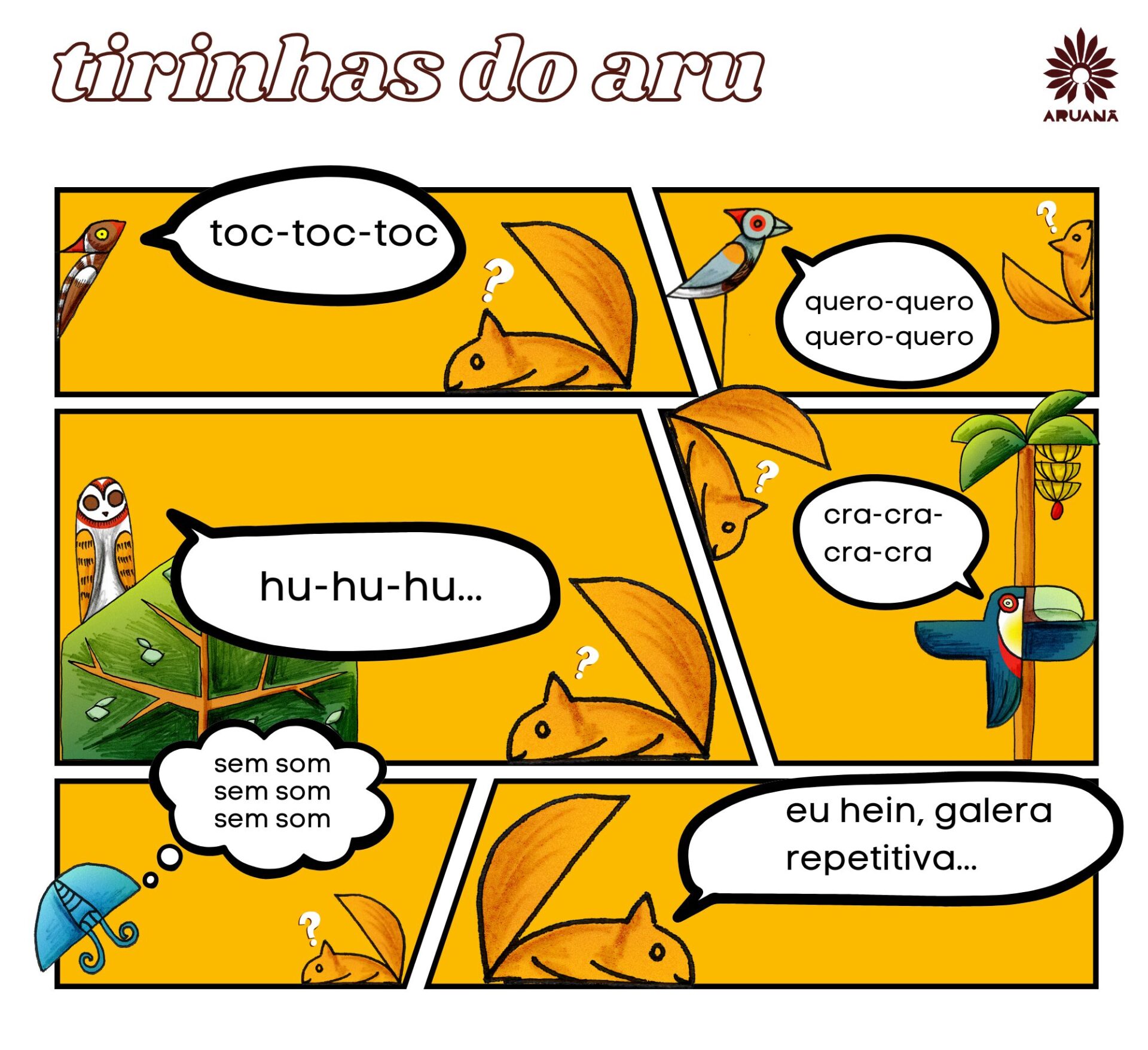 Tirinhas do Aru