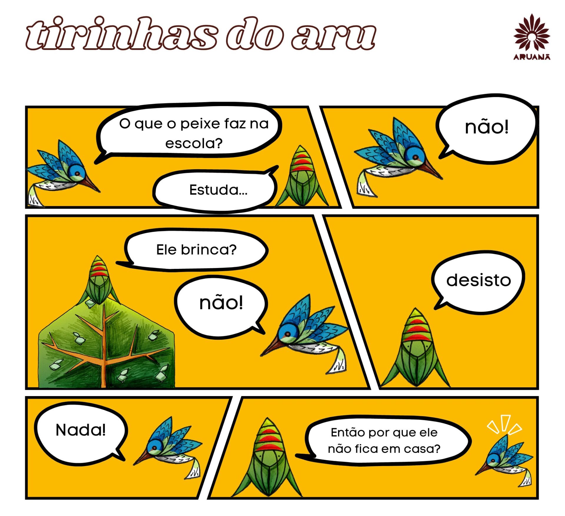 Tirinhas do Aru