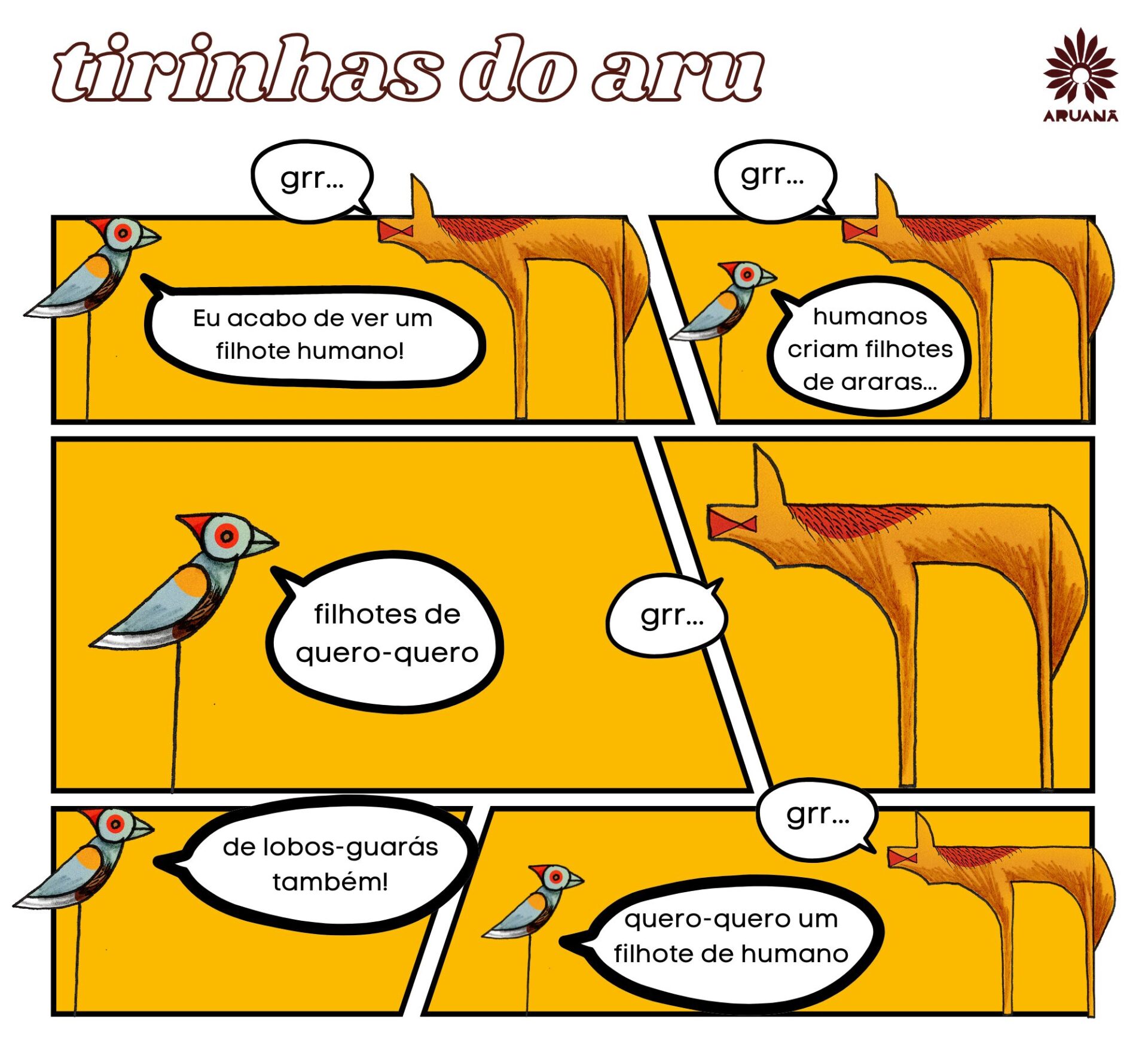 Tirinhas do Aru