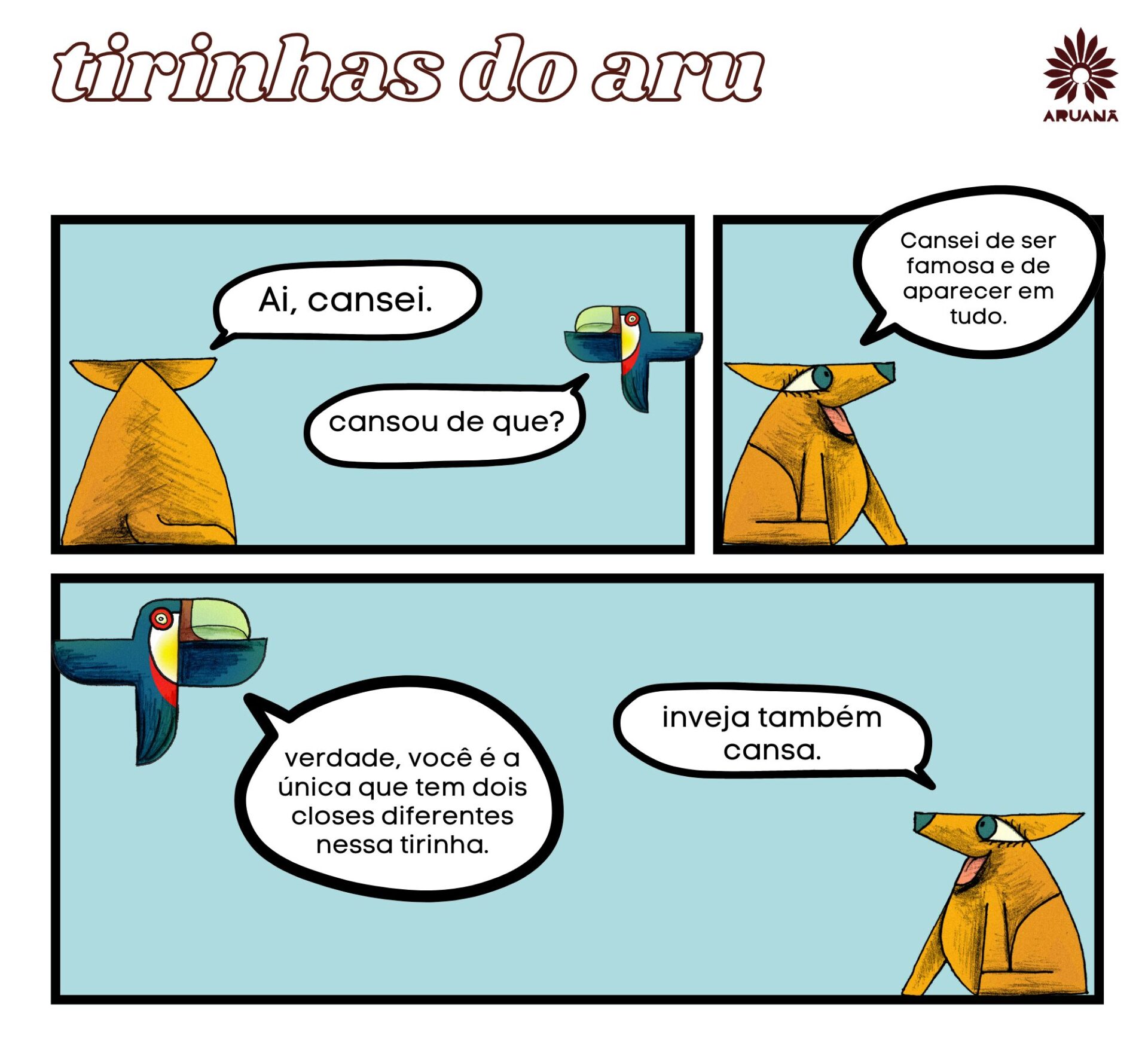 Tirinhas do Aru
