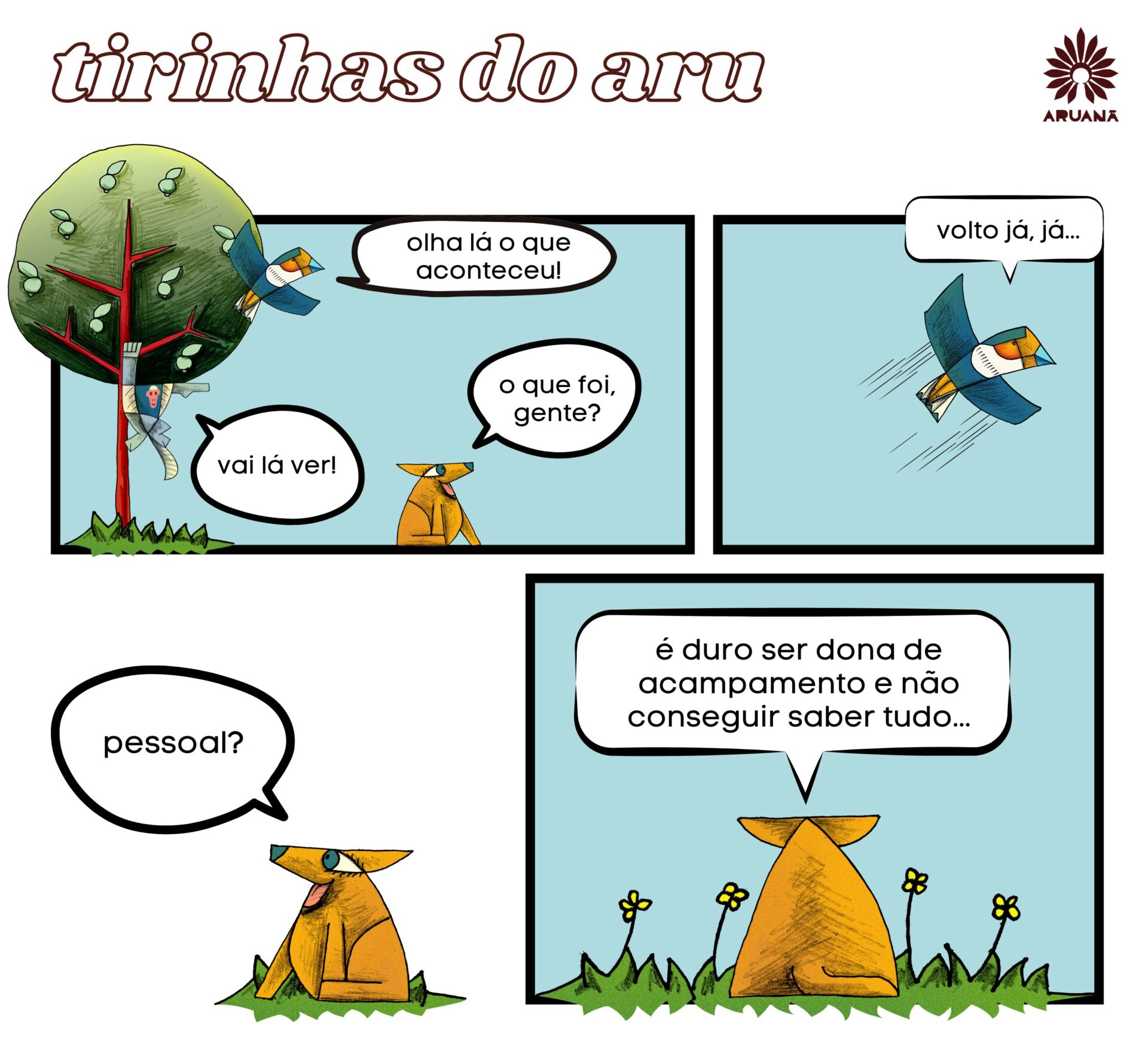 Tirinhas do Aru