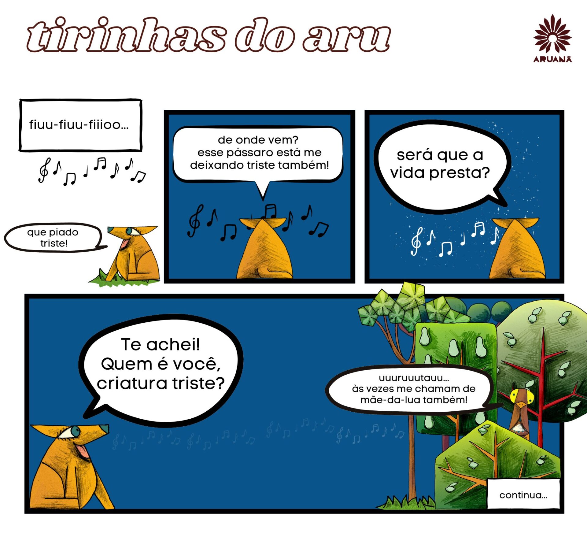 Tirinhas do Aru
