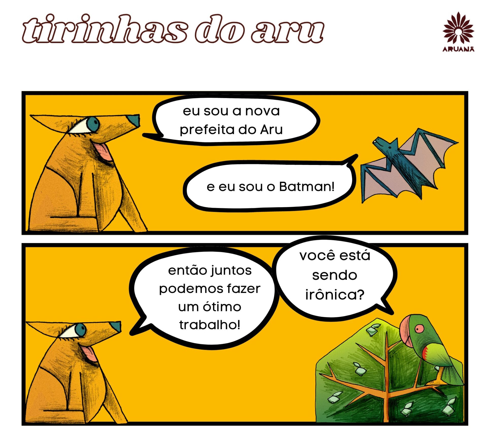 Tirinhas do Aru