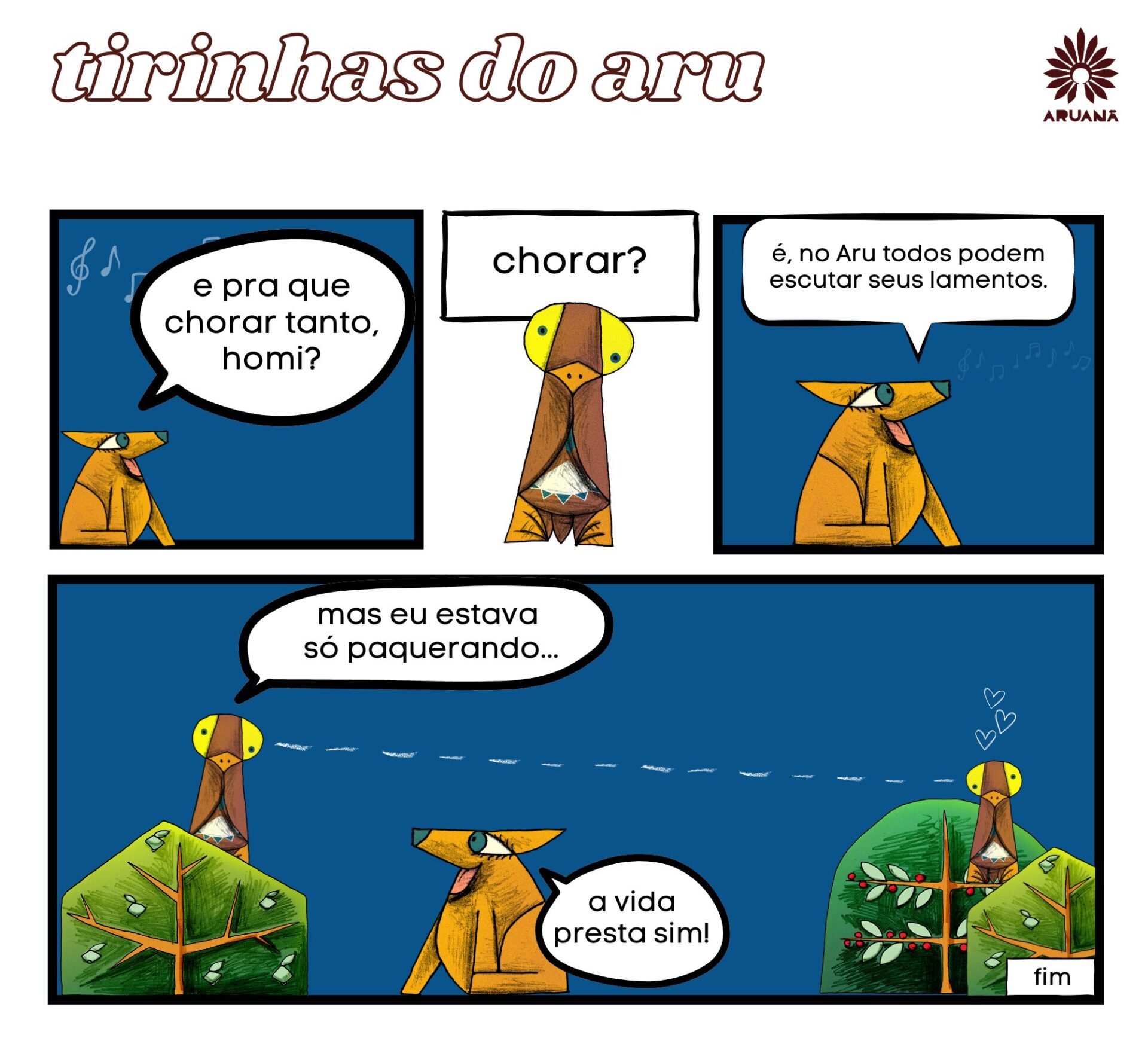Tirinhas do Aru
